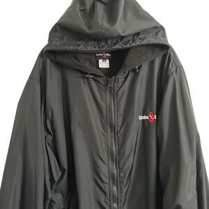NWOT Scuba Max Soft Fleece Lined Hooded After Dive Parka Black 2XL
